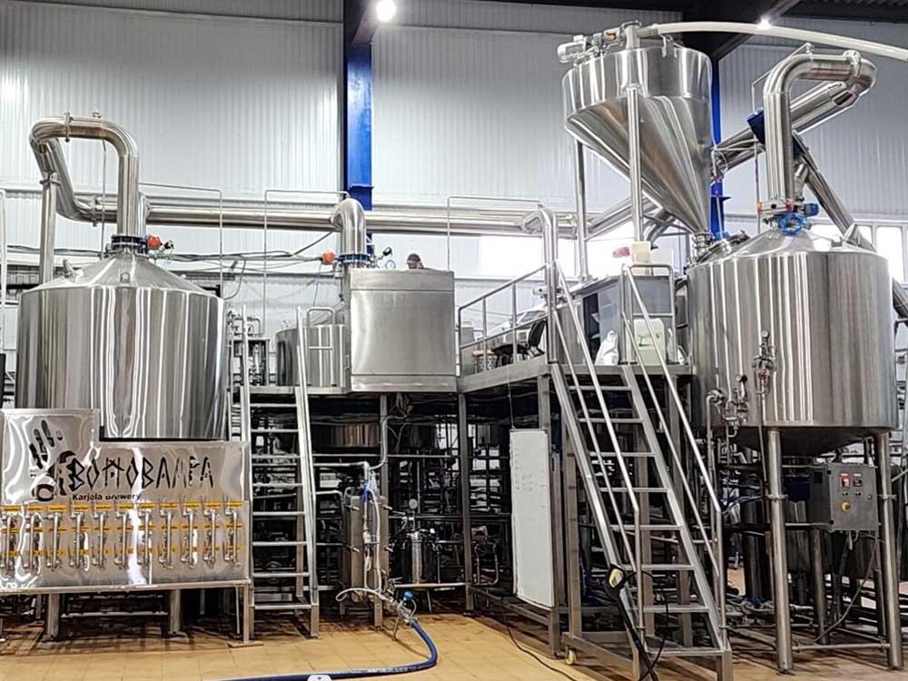 35 HL Stainless steel brewhouse